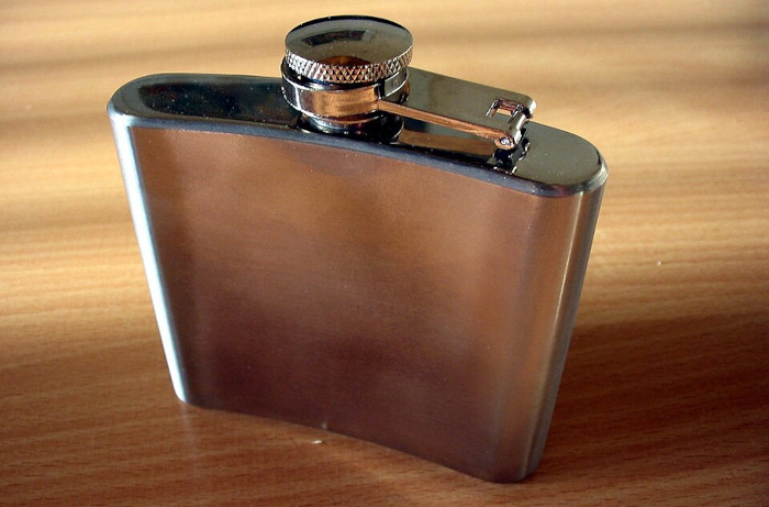 Flachmann.